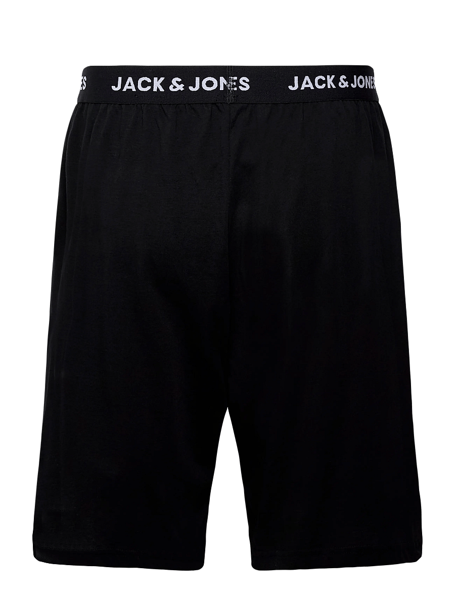 Jack & Jones - JACEVEREST SS TEE AND SHORTS SET W - pyjamasets - black - 3