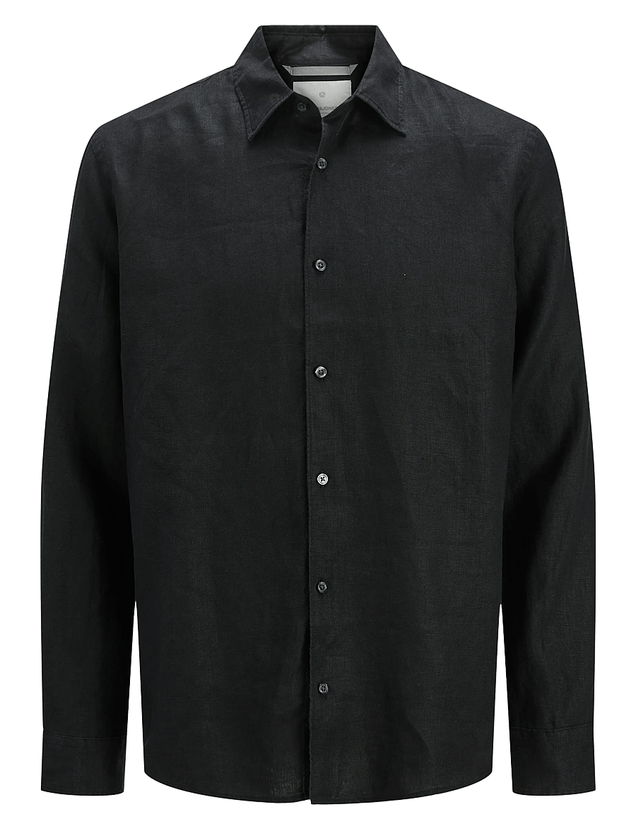 Jack & Jones - JPRCCLAWRENCE LINEN L/S SHIRT SN - tap shoe - 1