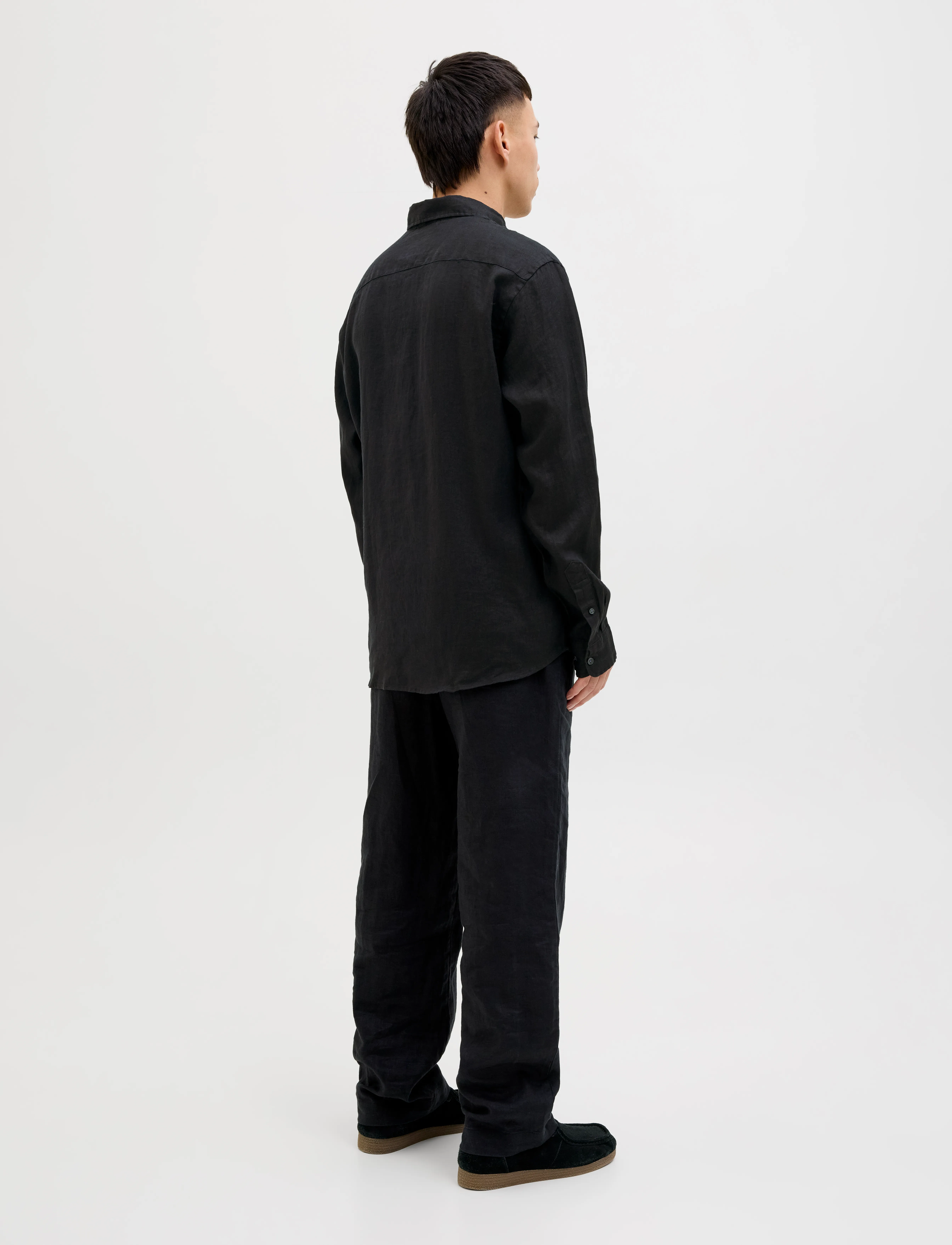 Jack & Jones - JPRCCLAWRENCE LINEN L/S SHIRT SN - tap shoe - 2
