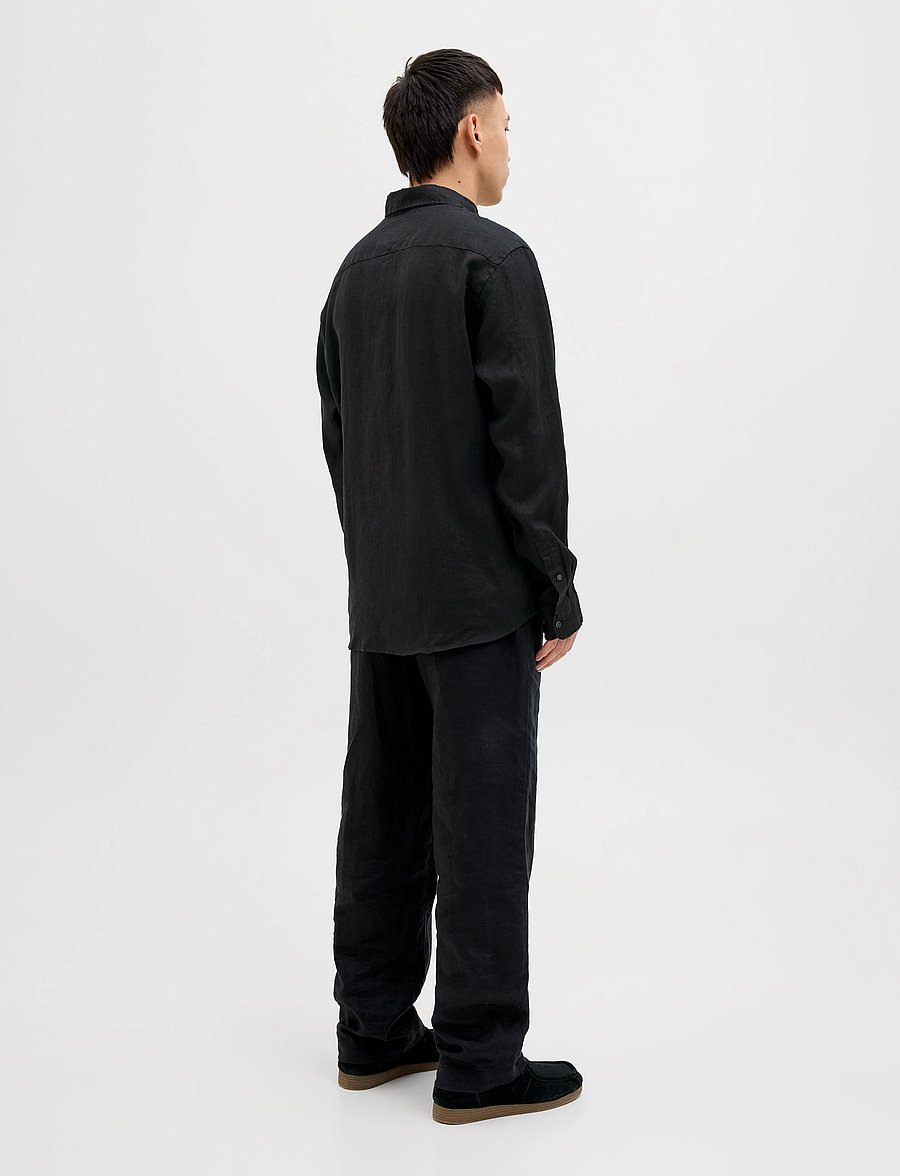 Jack & Jones - JPRCCLAWRENCE LINEN L/S SHIRT SN - tap shoe - 2