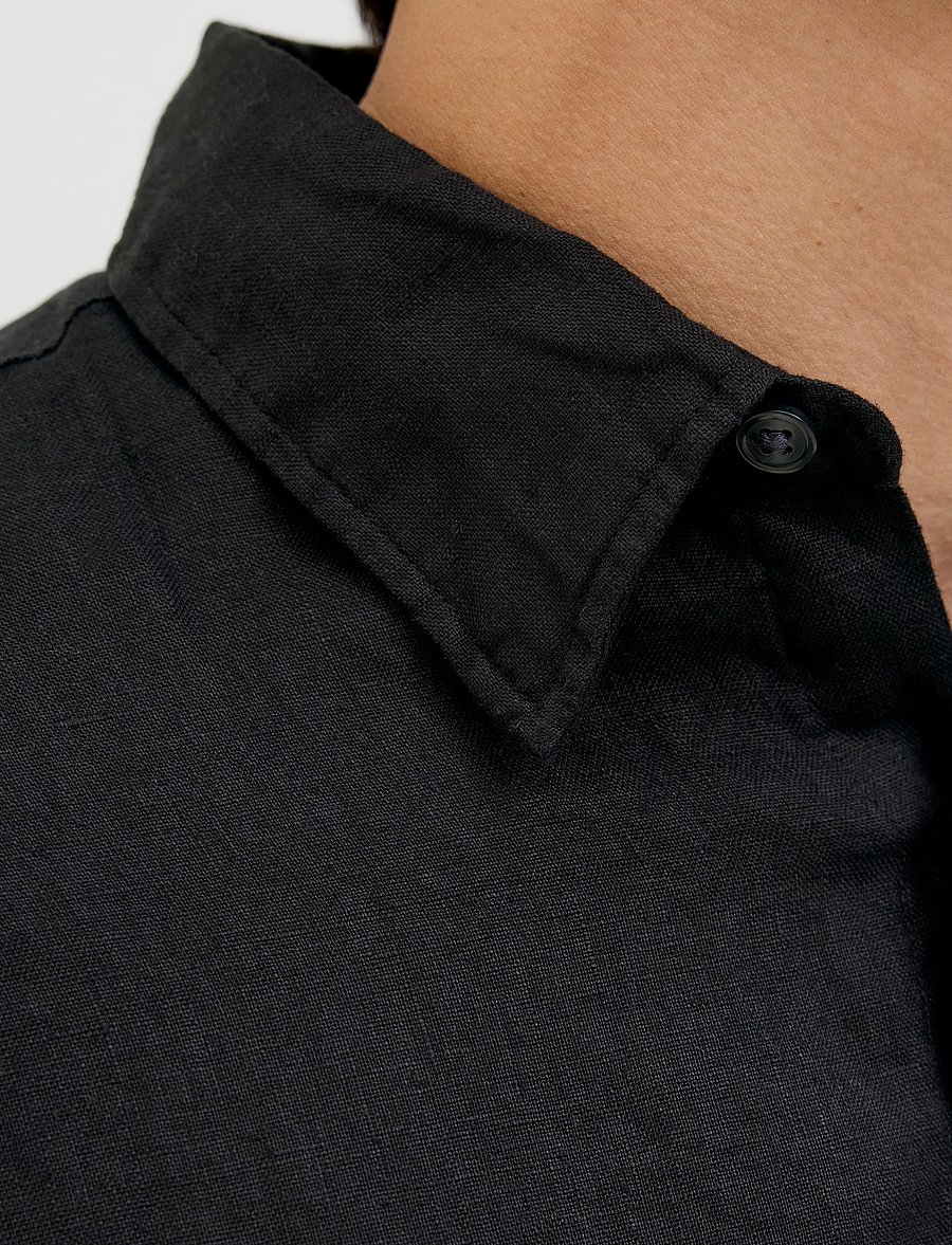 Jack & Jones - JPRCCLAWRENCE LINEN L/S SHIRT SN - tap shoe - 5