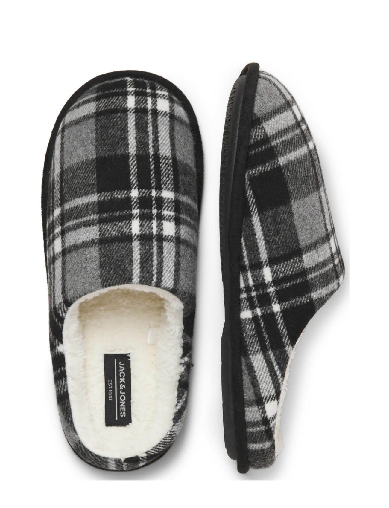Jack & Jones - JFWMURPHY MULE HOMESLIPPER PB BF - anthracite - 5
