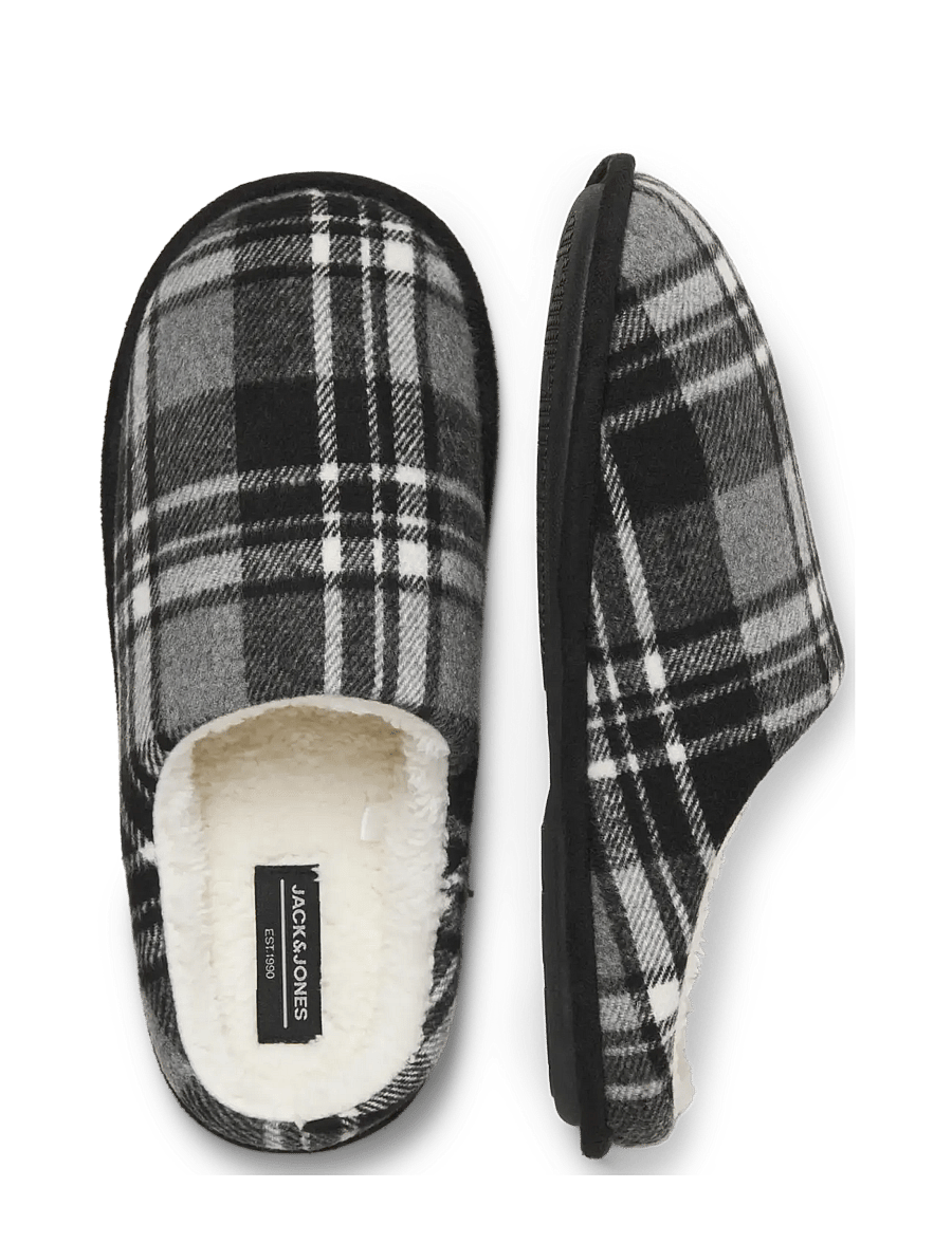 Jack & Jones - JFWMURPHY MULE HOMESLIPPER PB BF - anthracite - 5
