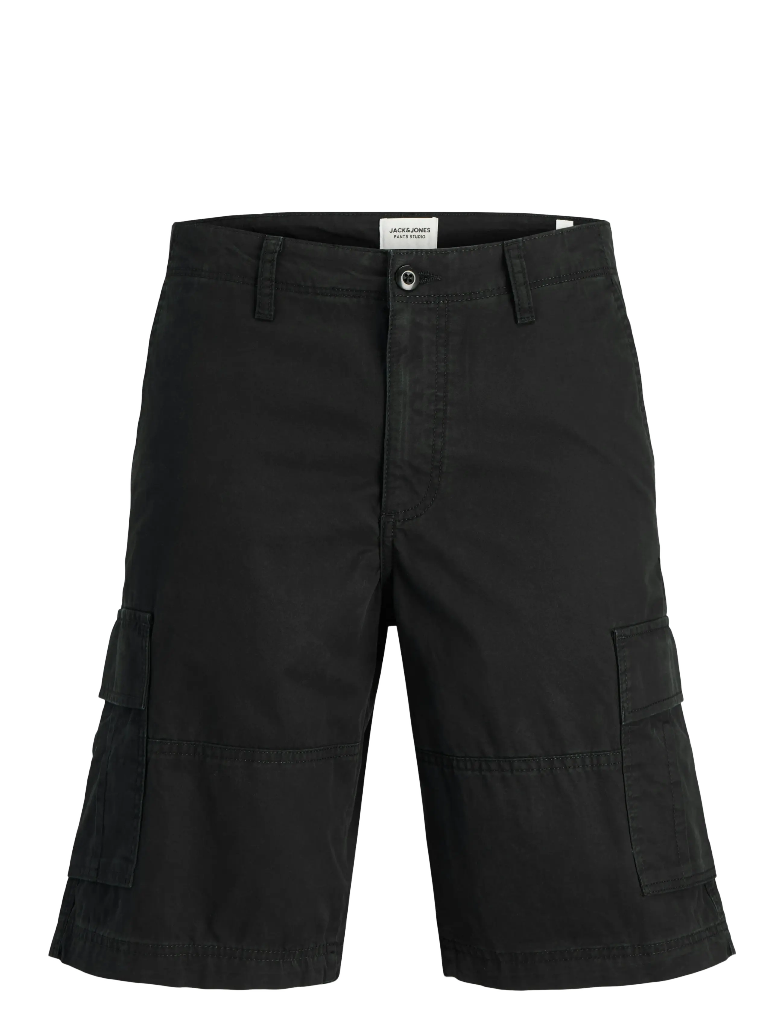 Jack & Jones - JPSTCOLE MATEO CARGO SHORT MID SN - black - 1