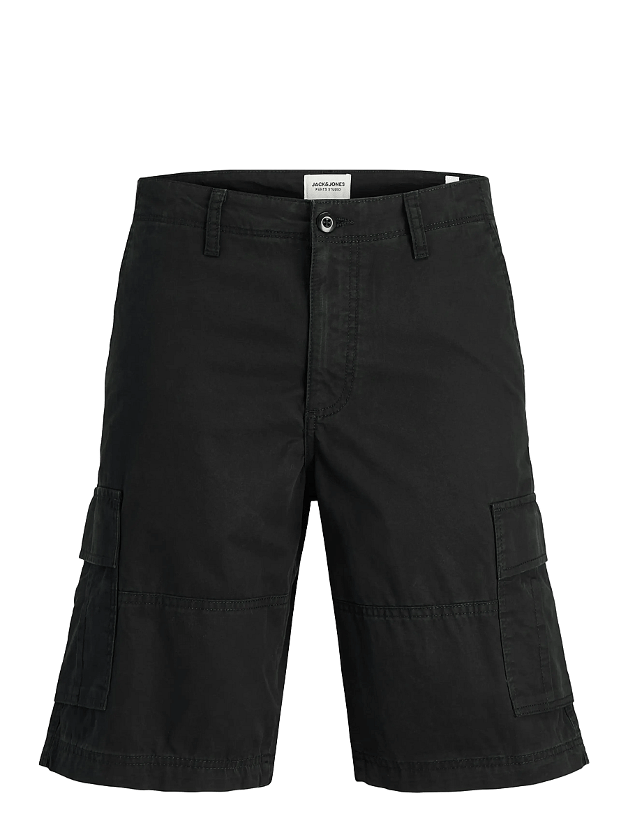 Jack & Jones - JPSTCOLE MATEO CARGO SHORT MID SN - cargo-stuttbuxur - black - 1