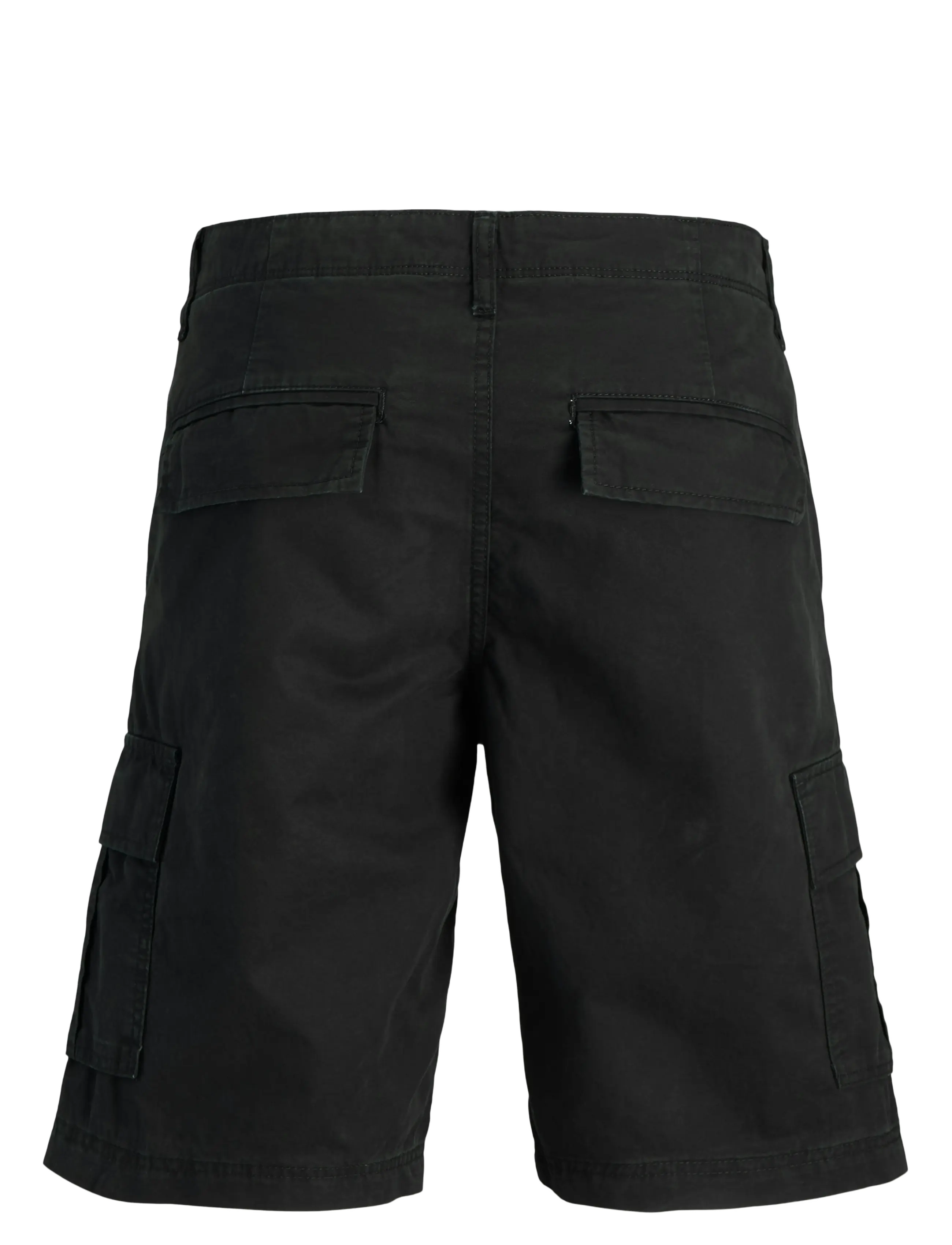 Jack & Jones - JPSTCOLE MATEO CARGO SHORT MID SN - black - 2