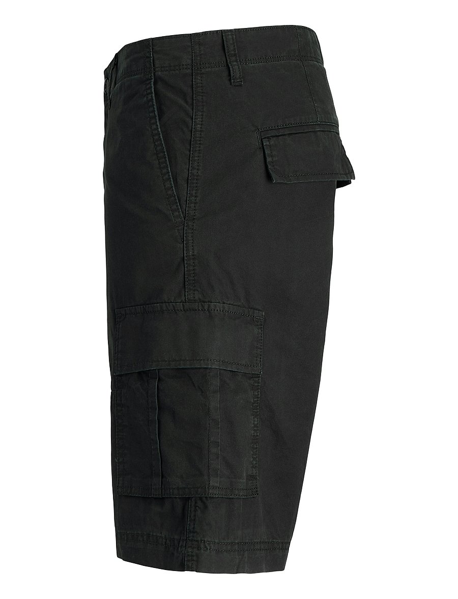 Jack & Jones - JPSTCOLE MATEO CARGO SHORT MID SN - cargo-stuttbuxur - black - 0