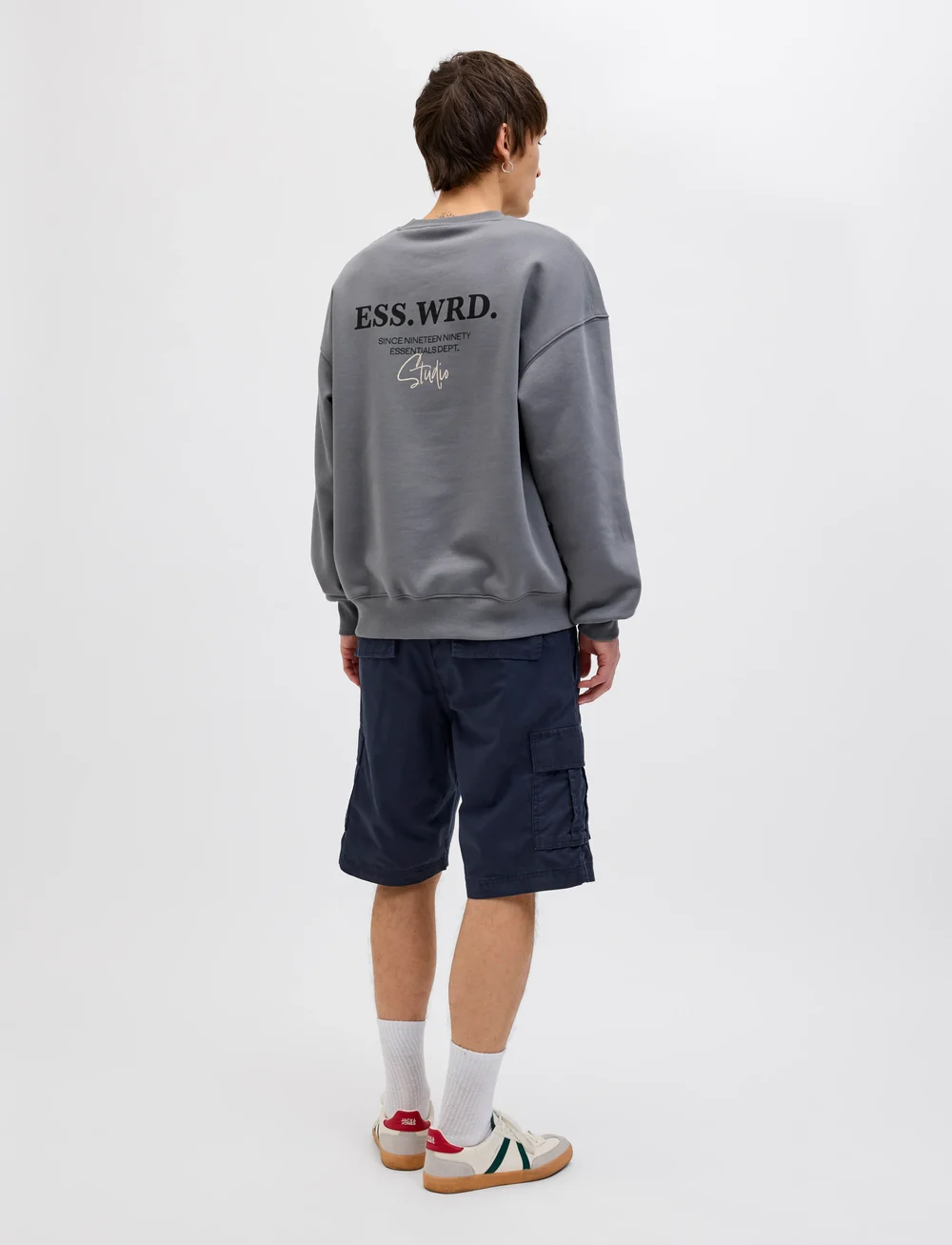 Jack & Jones - JPSTCOLE MATEO CARGO SHORT MID SN - cargo shorts - dark navy - 3