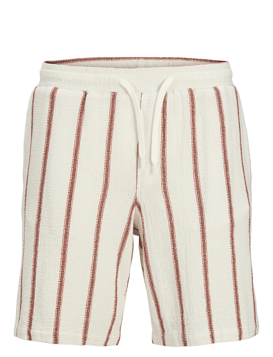 Jack & Jones - JPSTJAIDEN COBA STRIPE JOG SHORTS REG LN - casual shorts - arabian spice - 1
