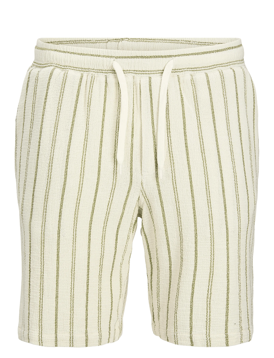 Jack & Jones - JPSTJAIDEN COBA STRIPE JOG SHORTS REG LN - casual shorts - cedar - 1