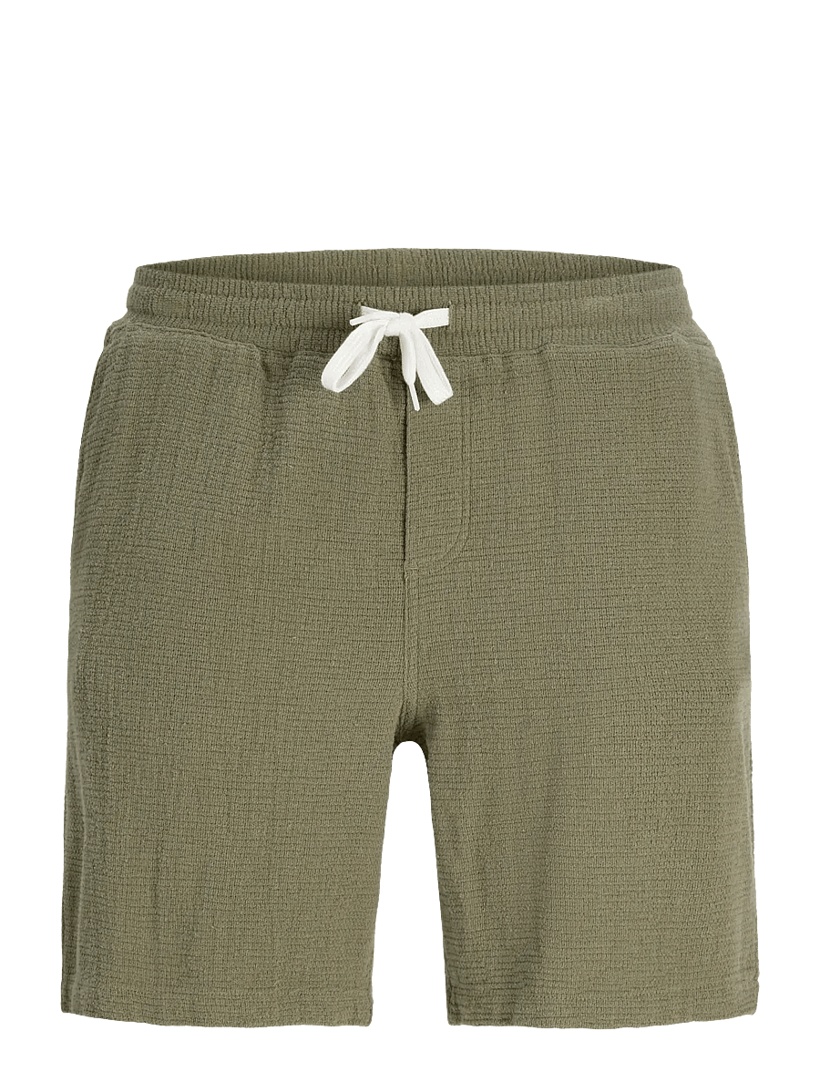Jack & Jones - JPSTJAIDEN COBA STRIPE JOG SHORTS REG LN - casual shorts - dusky green - 1