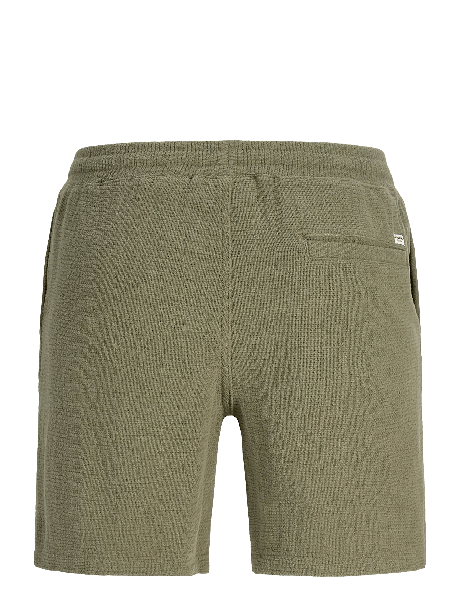 Jack & Jones - JPSTJAIDEN COBA STRIPE JOG SHORTS REG LN - casual shorts - dusky green - 2