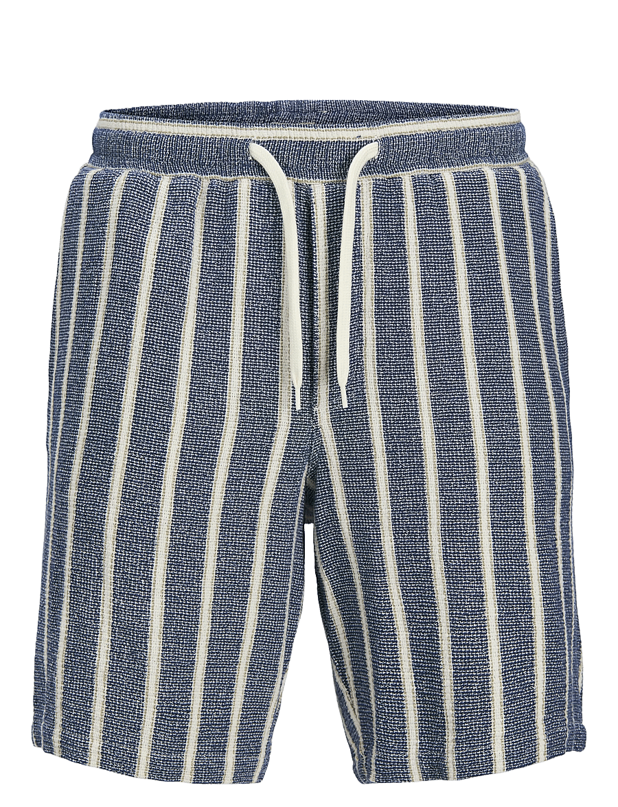 Jack & Jones - JPSTJAIDEN COBA STRIPE JOG SHORTS REG LN - casual shorts - ocean cavern - 1