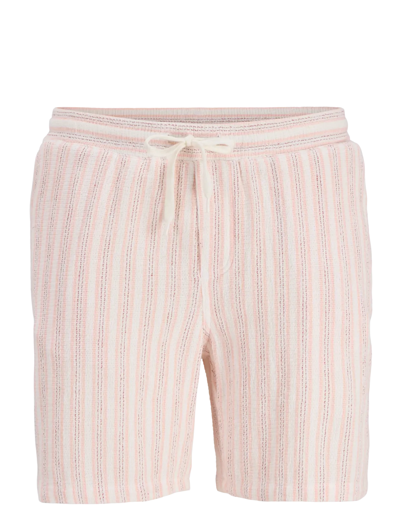 Jack & Jones JPSTJAIDEN COBA STRIPE JOG SHORTS REG LN - Shorts - PEACH MELBA / pink/rose