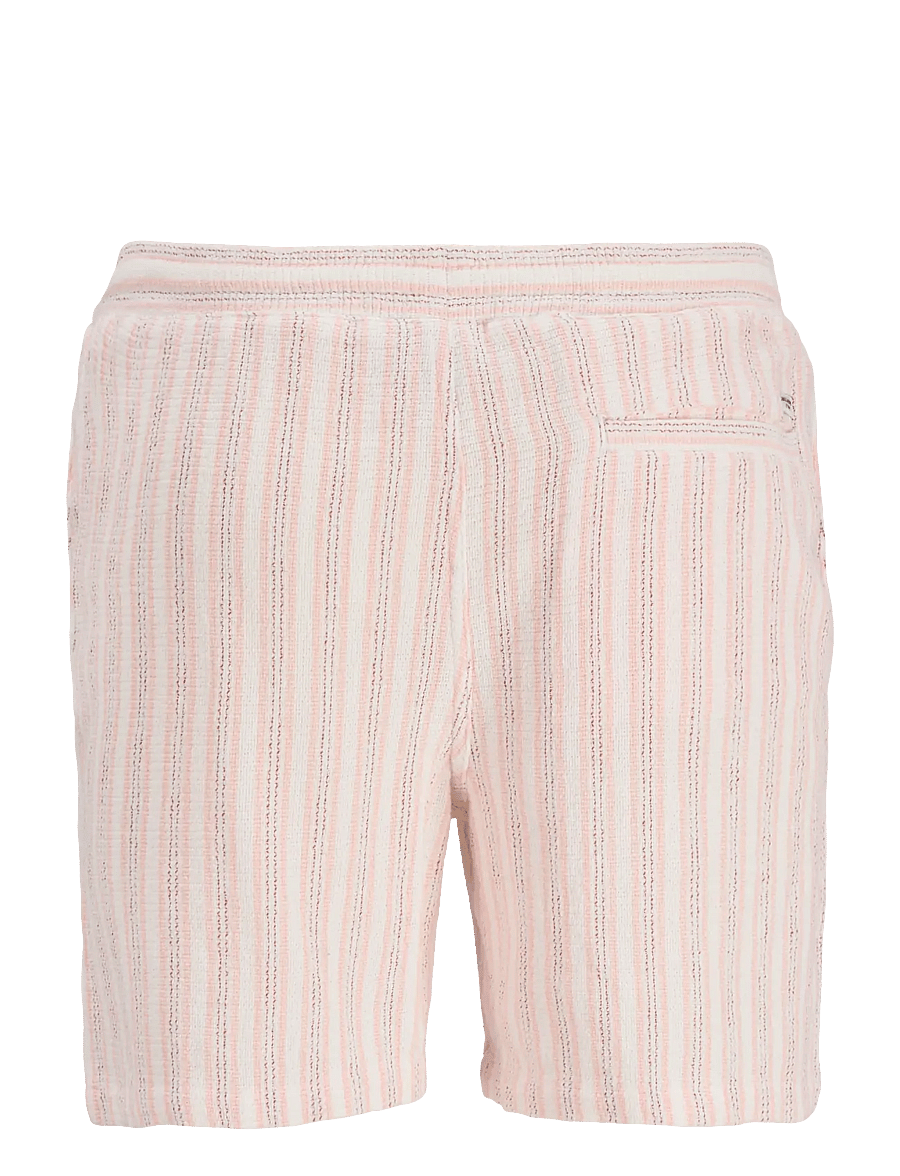 Jack & Jones - JPSTJAIDEN COBA STRIPE JOG SHORTS REG LN - short décontracté - peach melba - 2