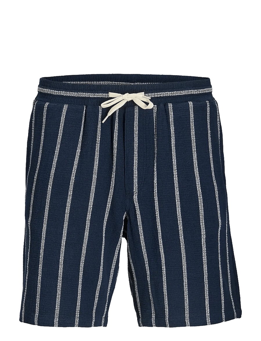 Jack & Jones - JPSTJAIDEN COBA STRIPE JOG SHORTS REG SN - casual shorts - sky captain - 1
