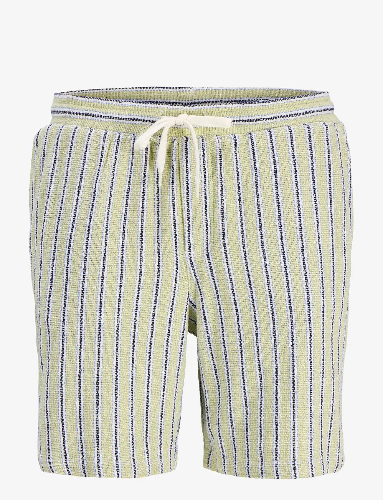 Jack & Jones - JPSTJAIDEN COBA STRIPE JOG SHORTS REG SN - casual shorts - tea - 1