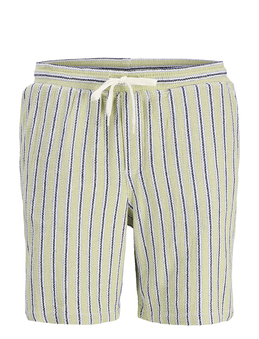 Jack & Jones - JPSTJAIDEN COBA STRIPE JOG SHORTS REG LN - casual shorts - tea - 1