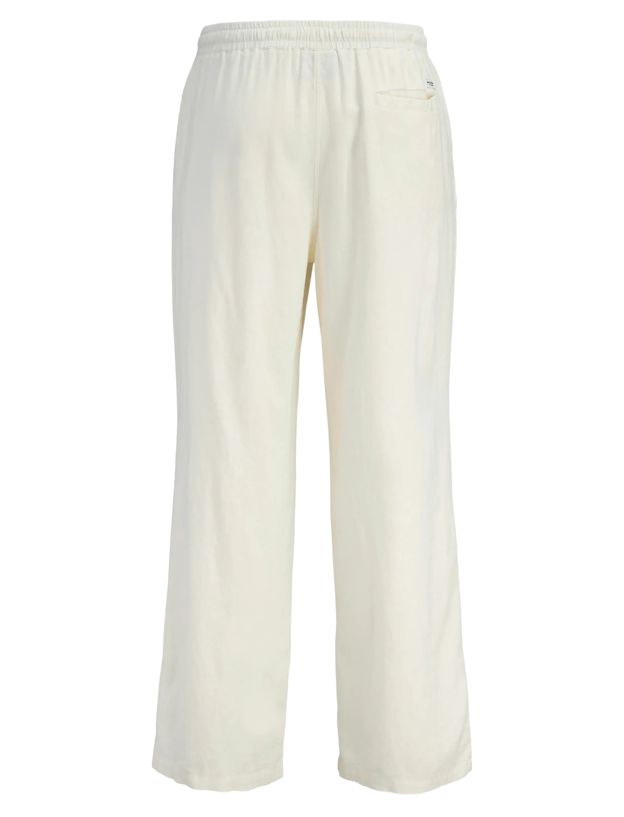 Jack & Jones - JPSTBILL PAROS JOGGER PANT - linnen broeken - antique white - 1