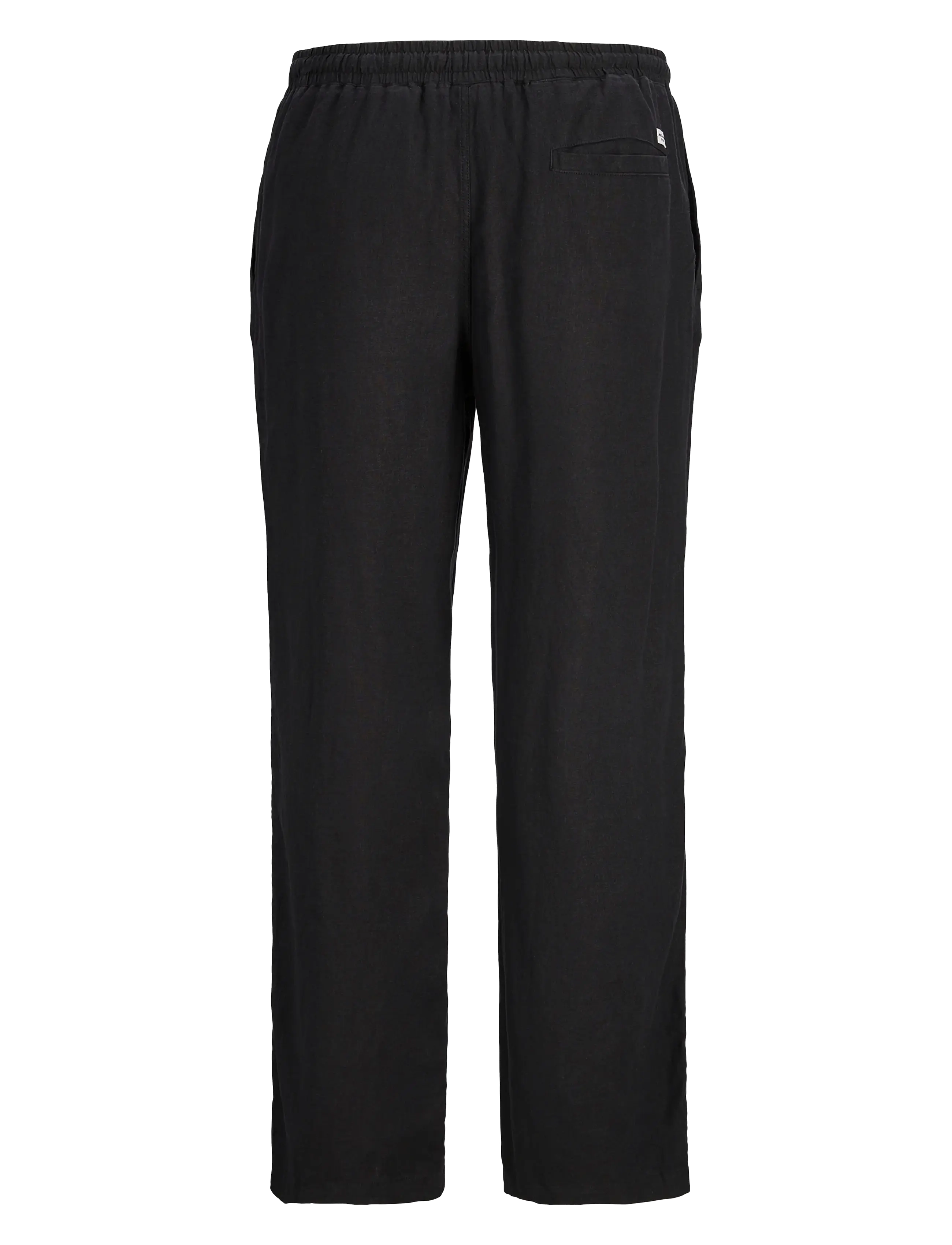 Jack & Jones - JPSTBILL PAROS JOGGER PANT - leinenhosen - black - 2