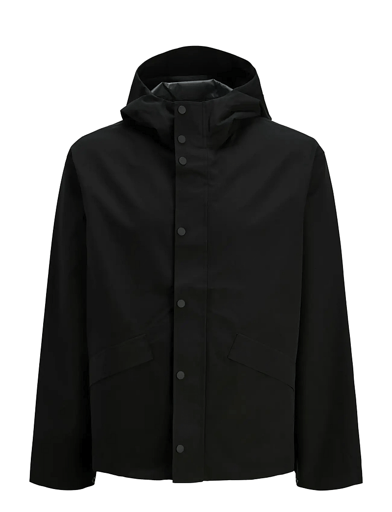 Jack & Jones - JPRBLAREAGAN CLEAN TECH RAIN JACKET - regnjackor - black - 1