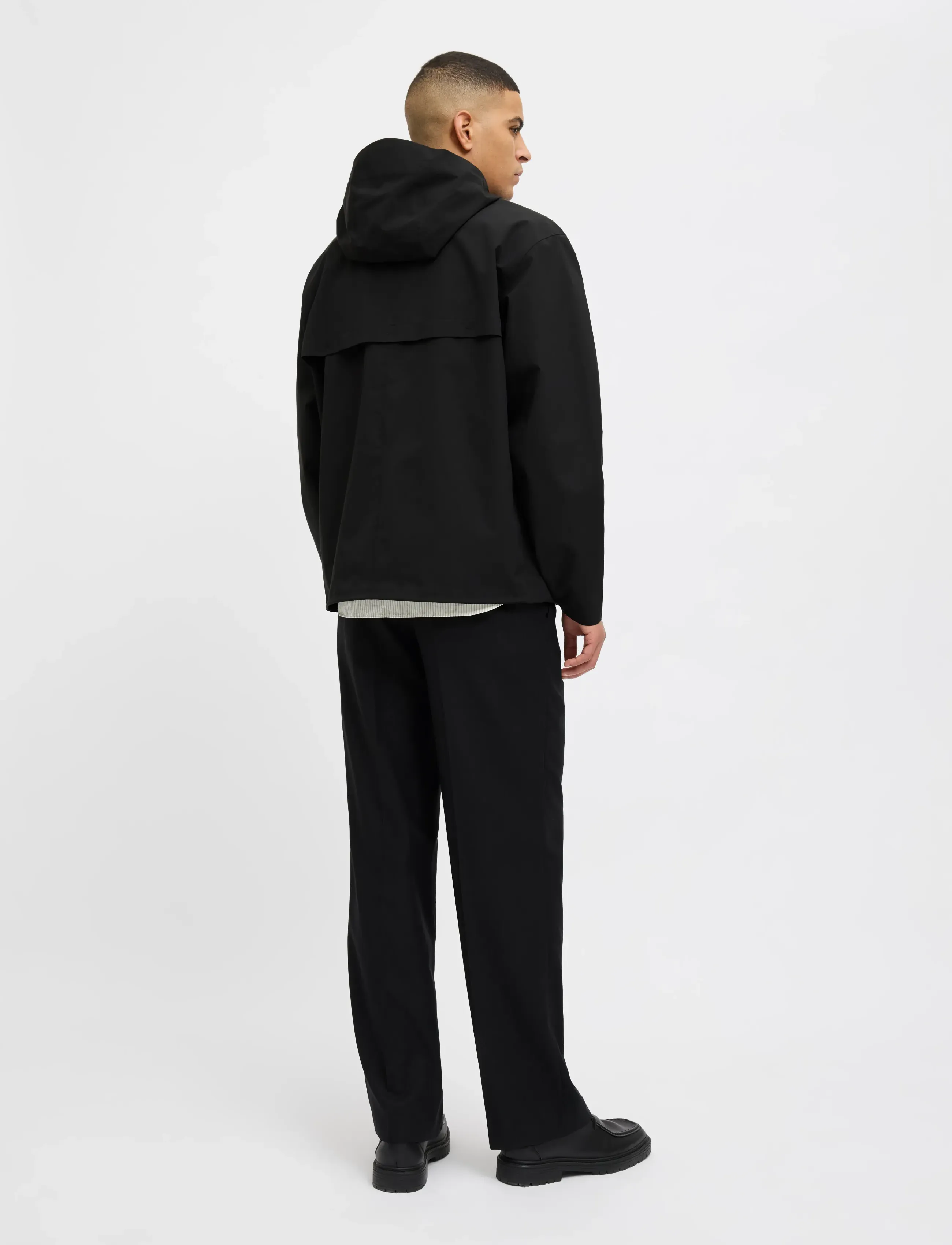 Jack & Jones - JPRBLAREAGAN CLEAN TECH RAIN JACKET - jakker - black - 2