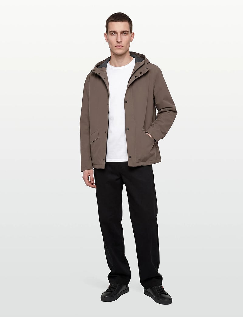 Jack & Jones - JPRBLAREAGAN CLEAN TECH RAIN JACKET - regnjakker - morel - 0