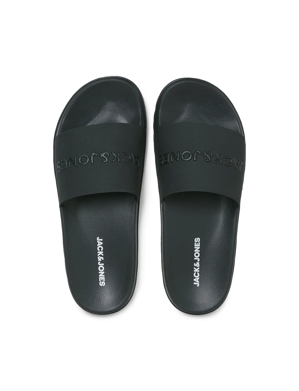 Jack & Jones - JFWDENNIS RAISED SLIDER - kollektioner - anthracite - 1