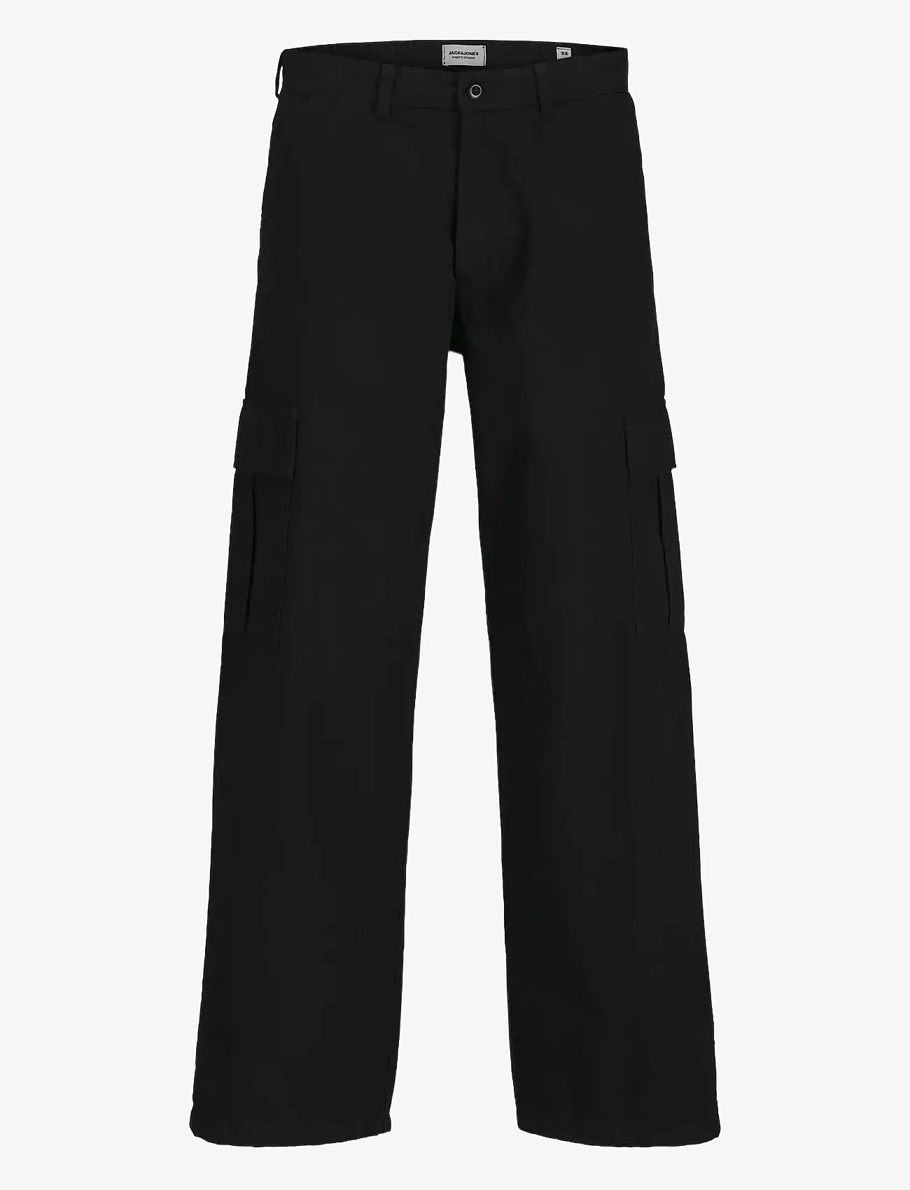Jack & Jones - JPSTBILL JJFCTRY CP2 F5 OPT1 STYD - cargobukser - black - 0