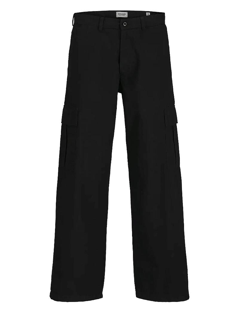 Jack & Jones - JPSTBILL JJFCTRY CP2 F5 OPT1 STYD - cargobukser - black - 0