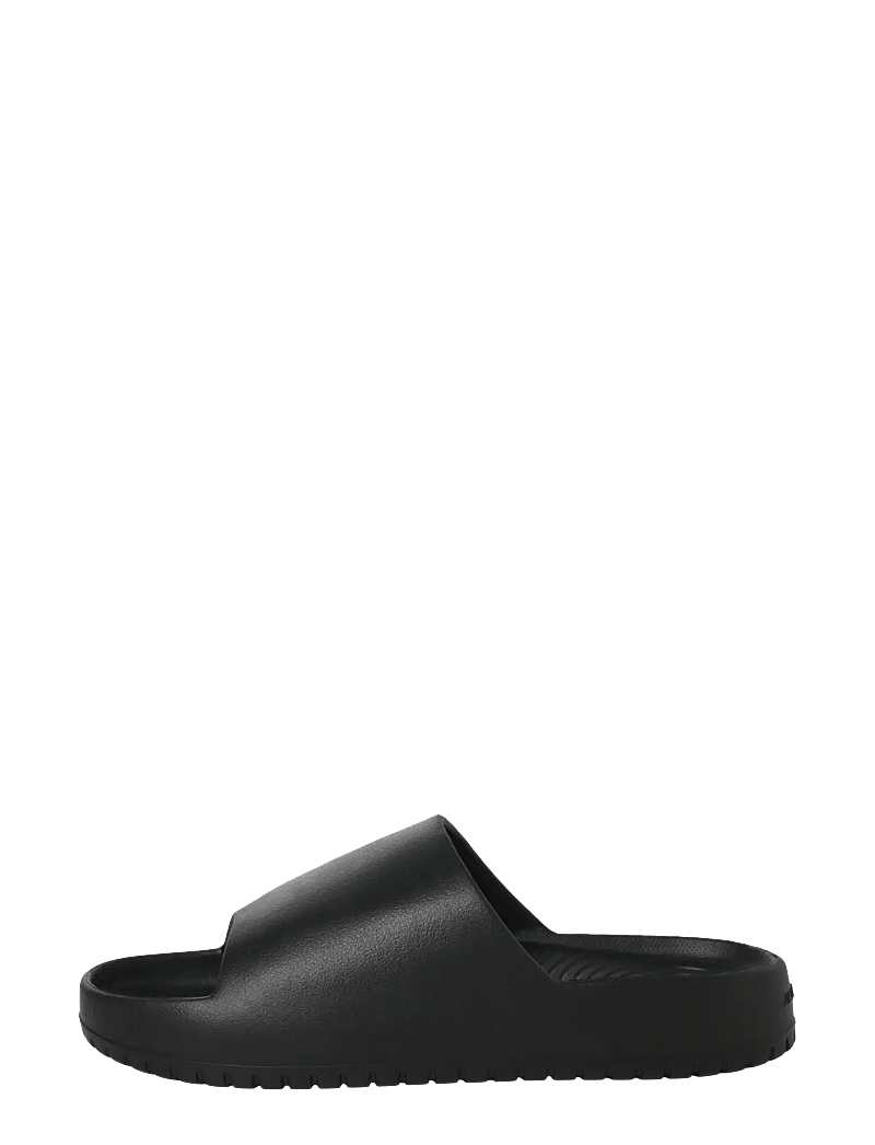 Jack & Jones - JFWRIPPLE MOULDED SLIDER LN - badesandaler - anthracite - 1