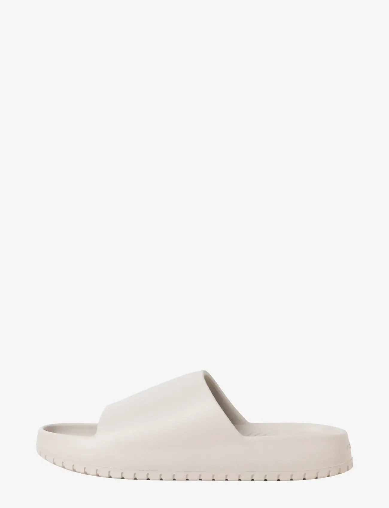 Jack & Jones - JFWRIPPLE MOULDED SLIDER LN - badesandaler - moonbeam - 1