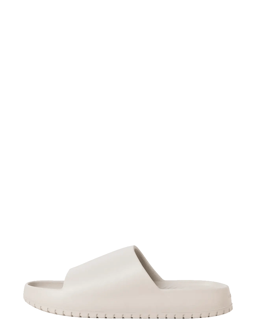 Jack & Jones - JFWRIPPLE MOULDED SLIDER LN - basseiniplätud - moonbeam - 1