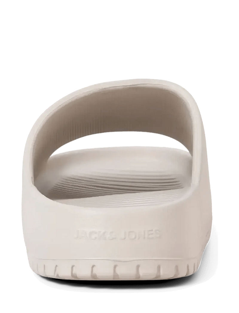 Jack & Jones - JFWRIPPLE MOULDED SLIDER LN - badesandaler - moonbeam - 3