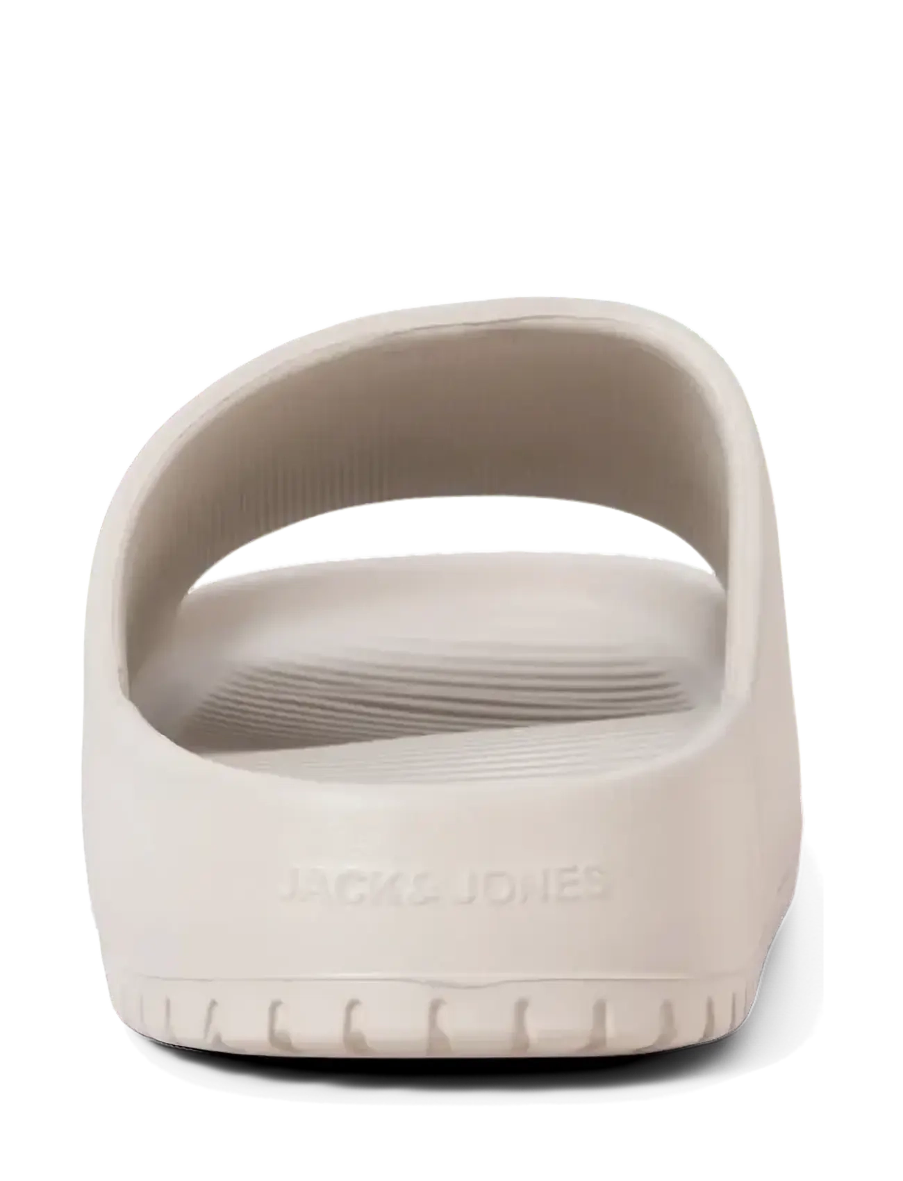 Jack & Jones - JFWRIPPLE MOULDED SLIDER LN - basseiniplätud - moonbeam - 3