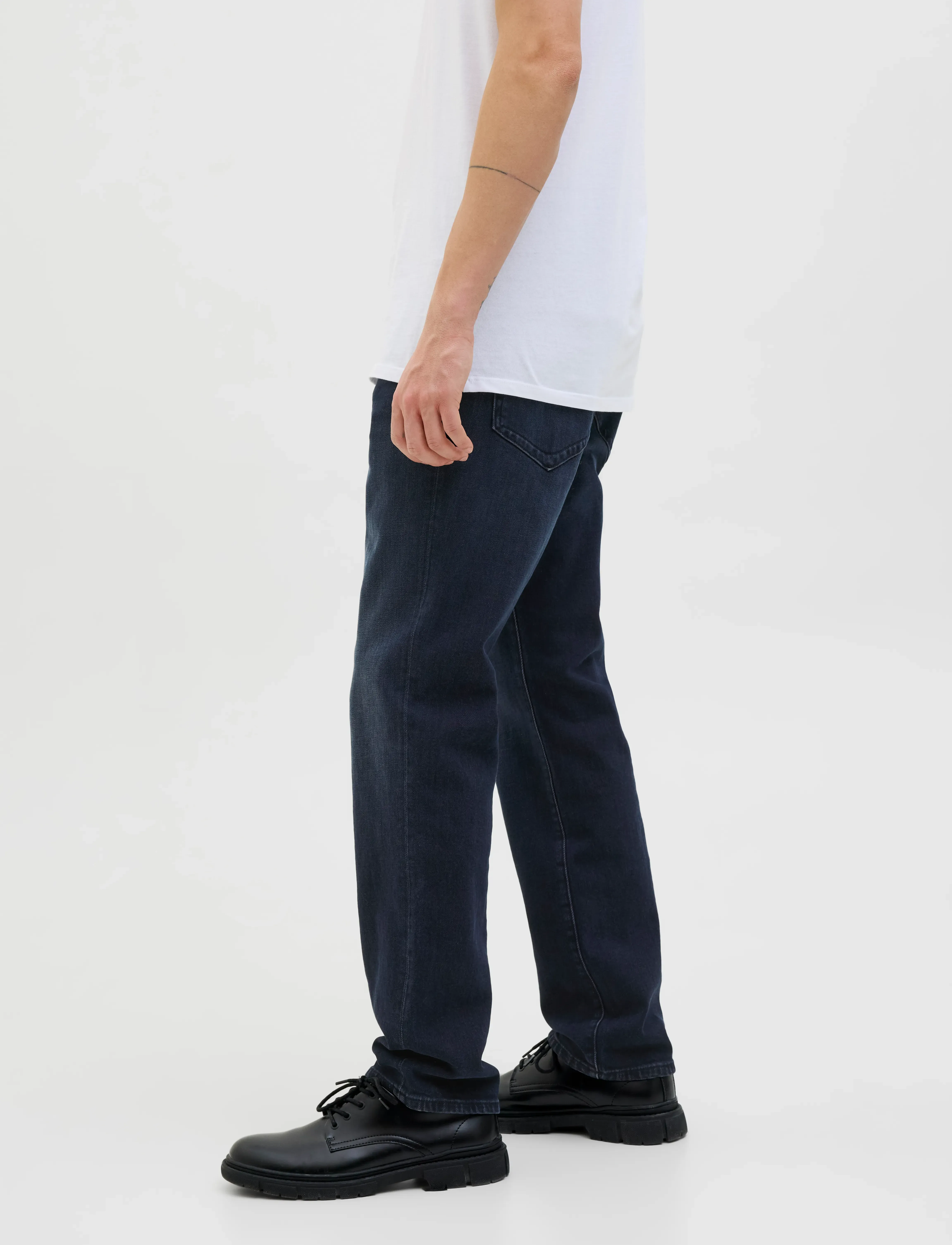Jack & Jones - JJICLARK JJPREMIUM JJ 396 LID NOOS - slim jeans - black denim - 4