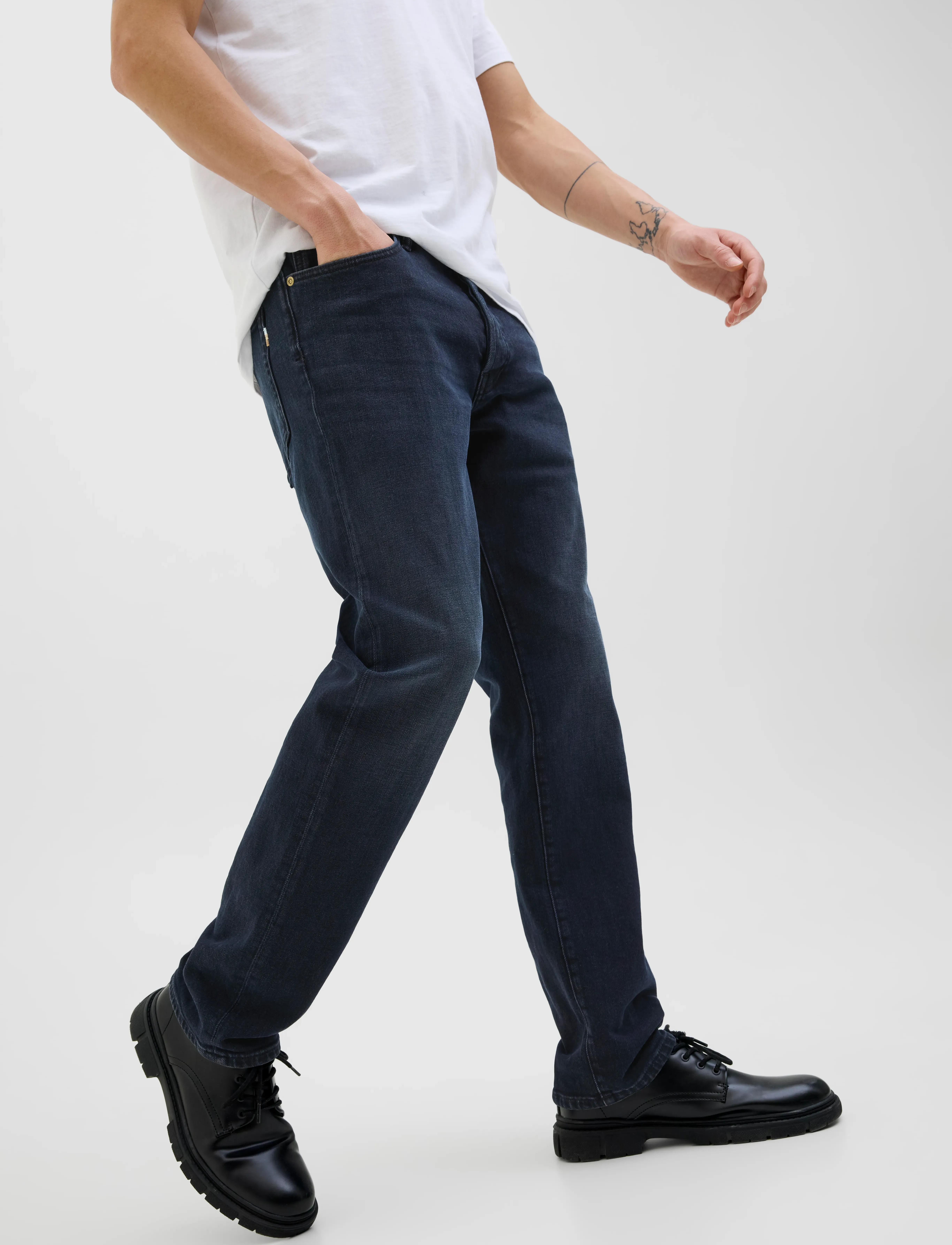 JACK & JONES Clark Premium Jeans Bla herr – bild 9