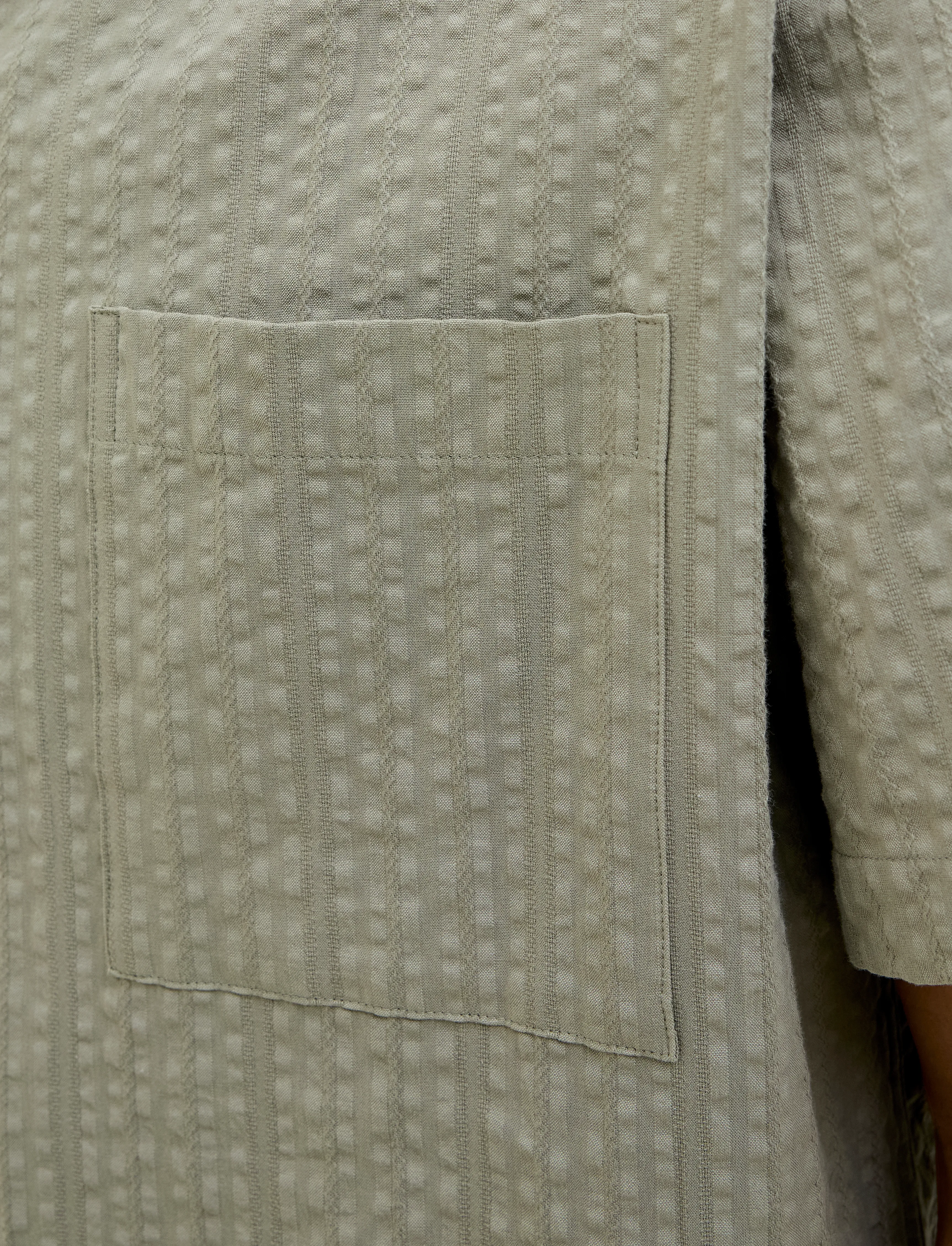 Jack & Jones - JPRCCEASTON SEERSUCKER S/S SHIRT LN - linen shirts - vetiver - 3