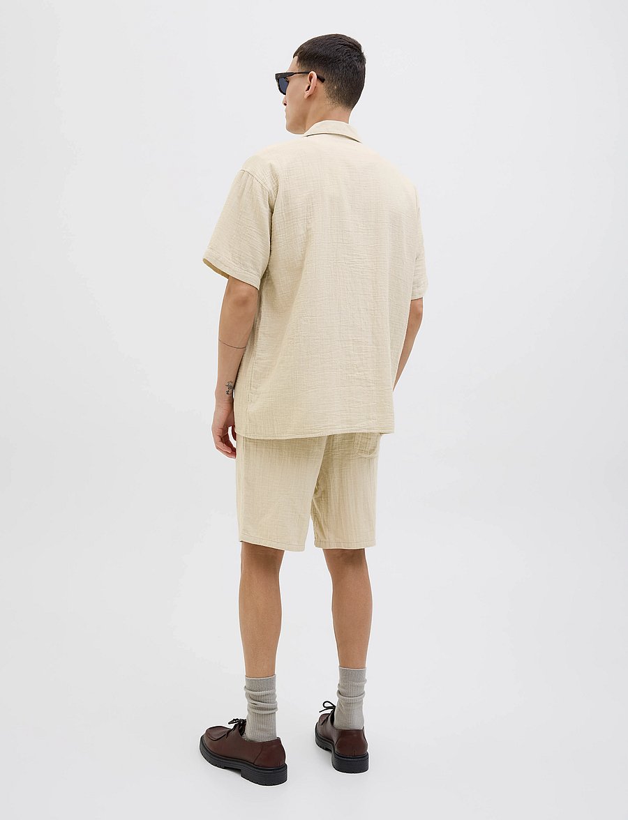 Jack & Jones - JPSTJAIDEN PATRAS JOGGER SHORT SRT - casual shorts - safari - 3