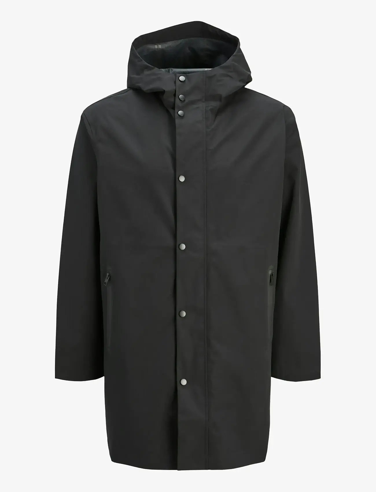 Jack & Jones - JPRCCREAGAN TECH RAIN COAT - jacken - black - 0