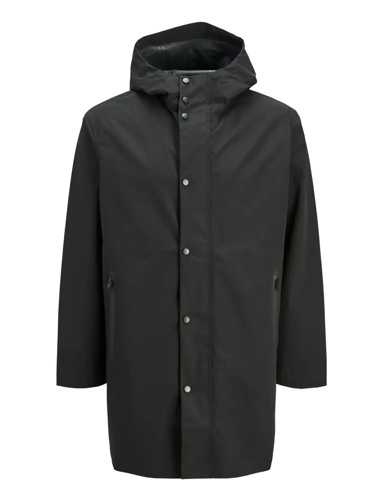 Jack & Jones JPRCCREAGAN TECH RAIN COAT - Regnkläder - BLACK / black