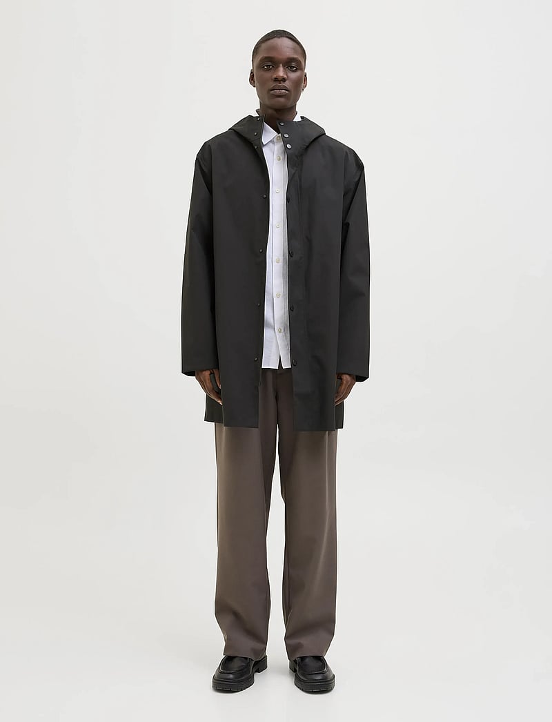 Jack & Jones - JPRCCREAGAN TECH RAIN COAT - vihmamantlid - black - 4