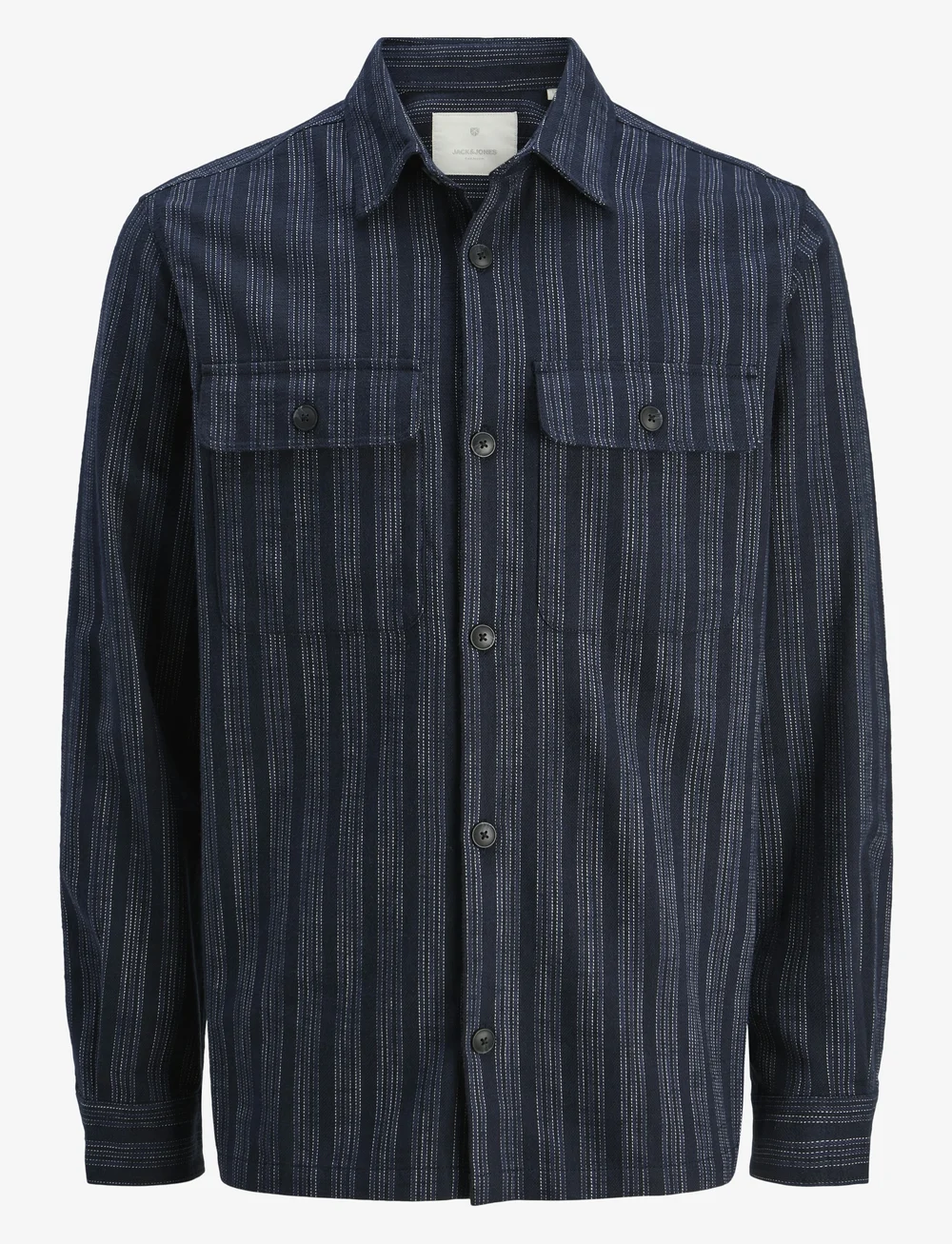 Jack & Jones - JPRCCRAYMOND SPRING STRIPE OVERSHIRT SN - collections - night sky - 1