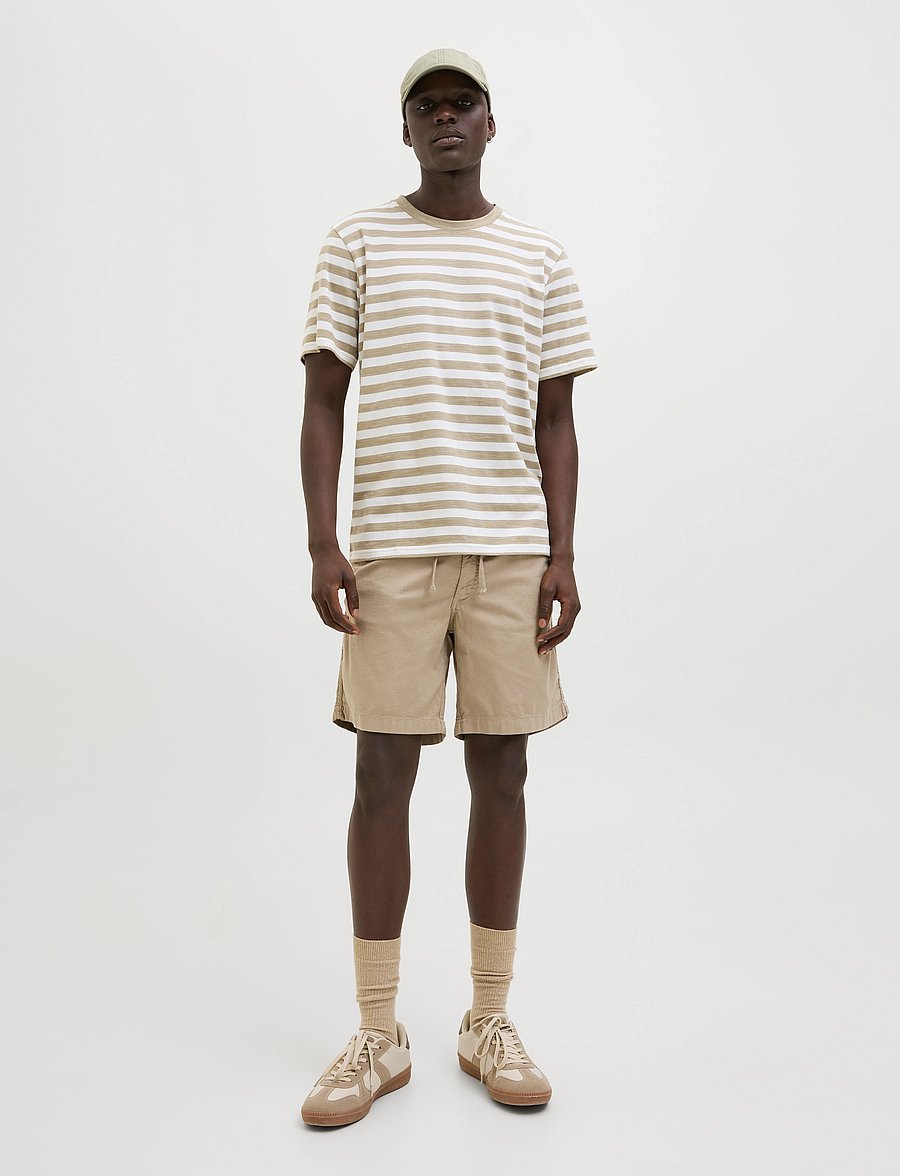 Jack & Jones - JPSTJAIDEN CAMPAIGN HYBRIDBONDISHORT SRT - linneshorts - crockery - 4