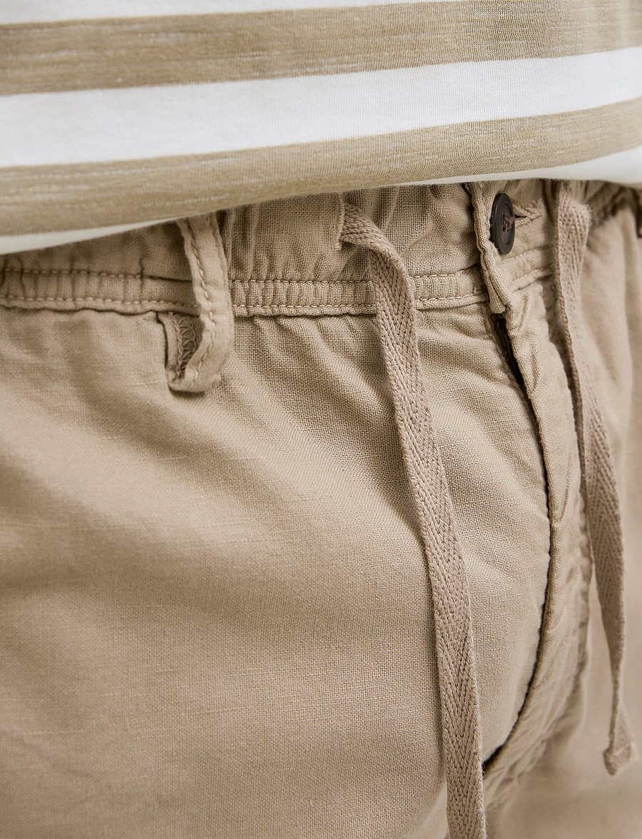 Jack & Jones - JPSTJAIDEN CAMPAIGN HYBRIDBONDISHORT SRT - linneshorts - crockery - 5