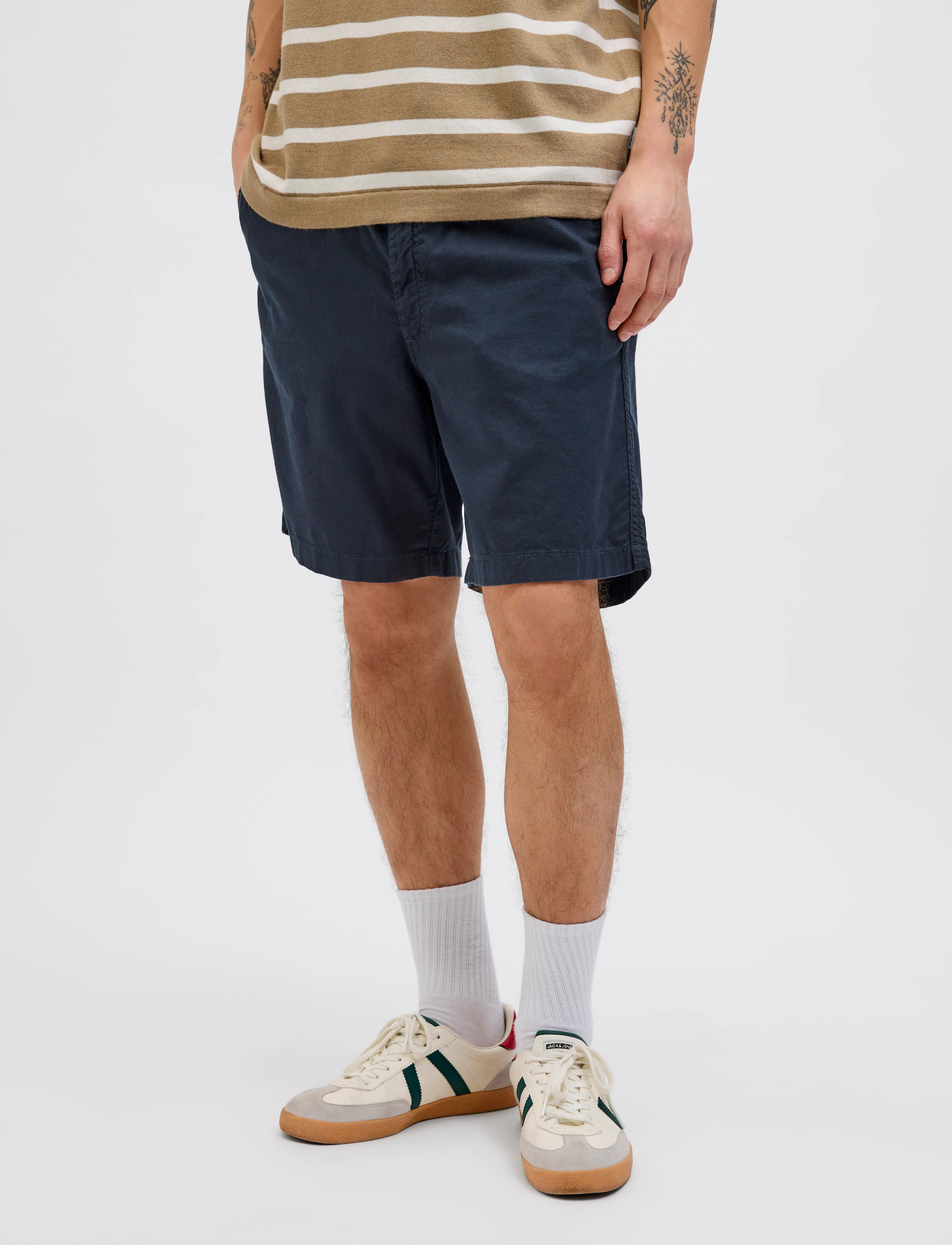 Jack & Jones JPSTJAIDEN CAMPAIGN HYBRIDBONDISHORT SRT - Kollektionen - DARK NAVY / navy
