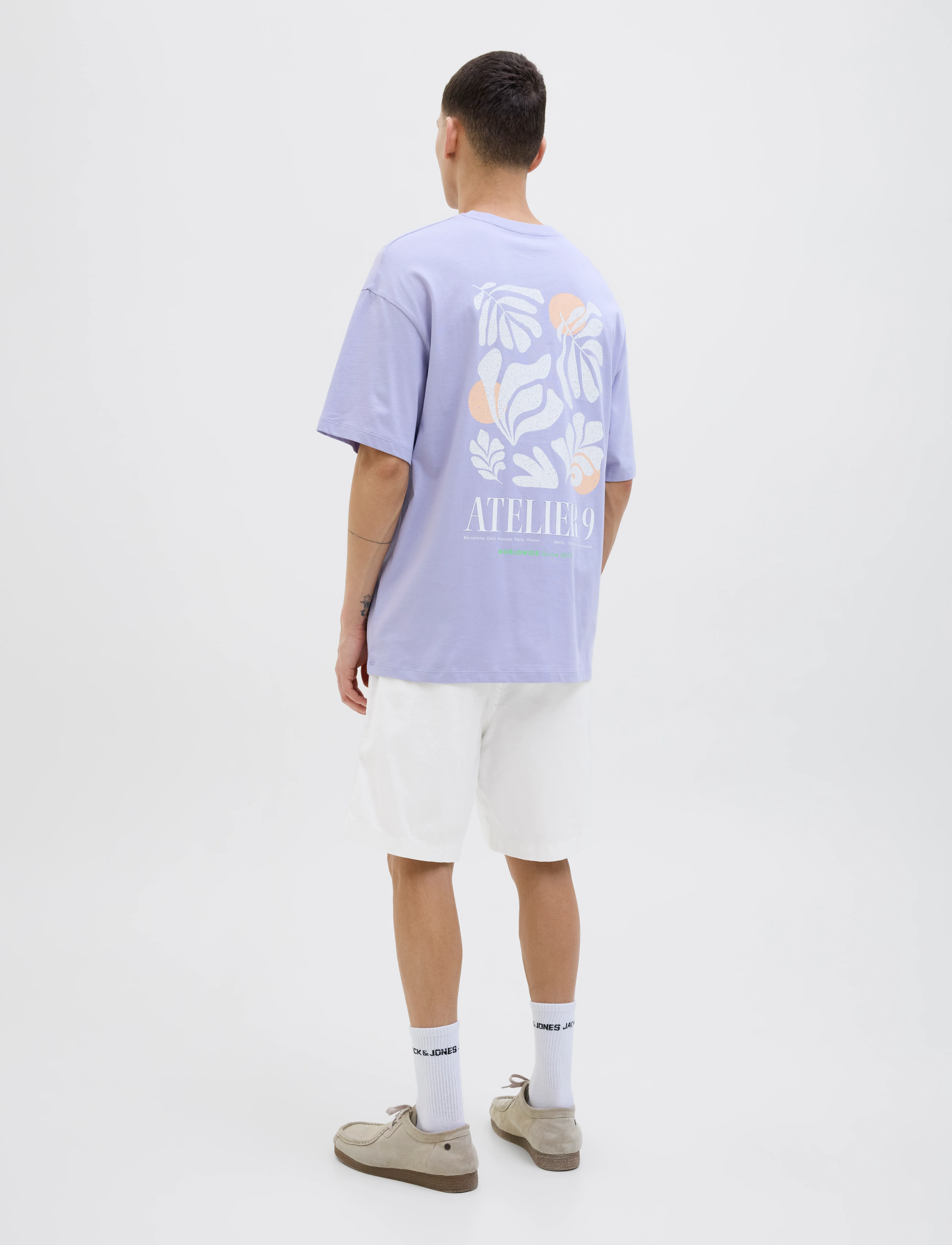 Jack & Jones - JPSTJAIDEN CAMPAIGN HYBRIDBONDISHORT SRT - hørshorts - white - 3