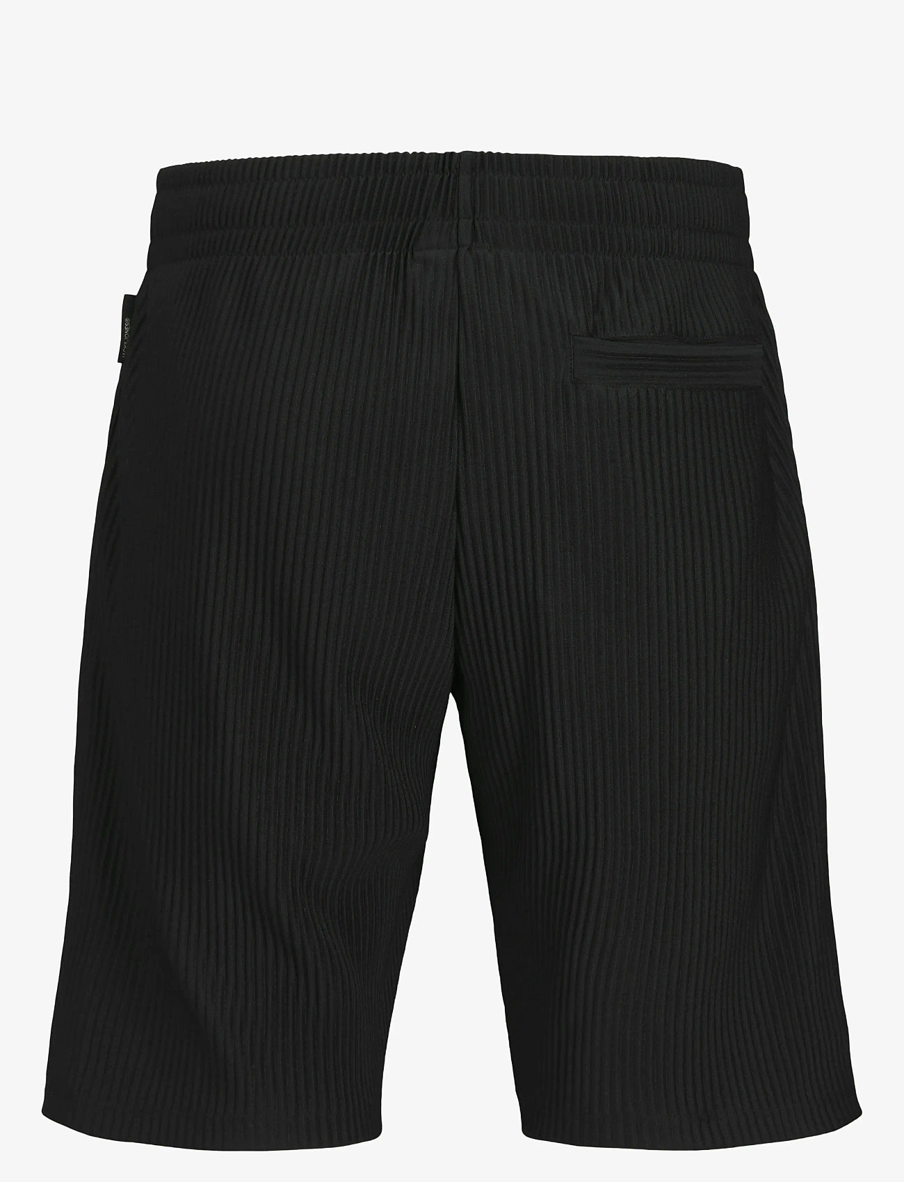 Jack & Jones - JPSTKARL INTERLUDE PLISSE SHORTS MID - sweat shorts - black - 2