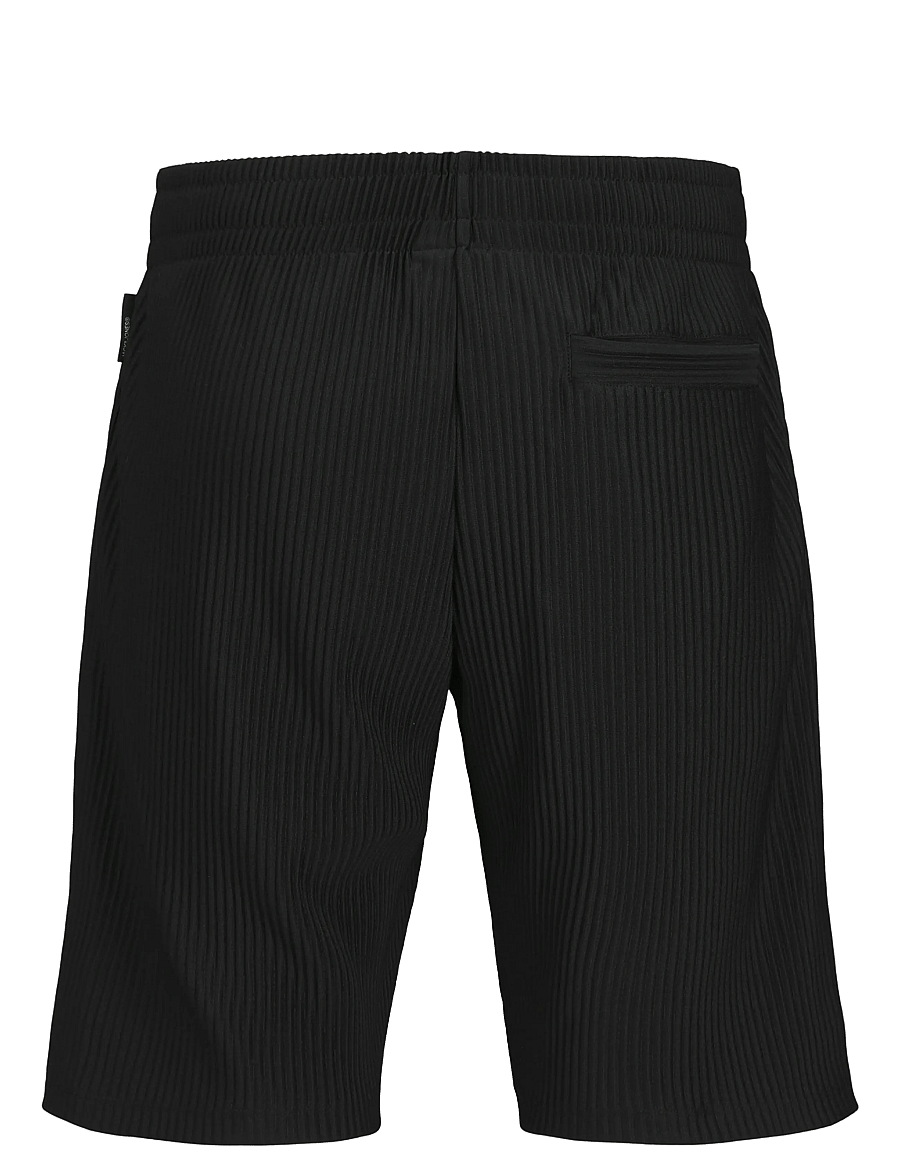 Jack & Jones - JPSTKARL INTERLUDE PLISSE SHORTS MID - lühikesed dressipüksid - black - 2