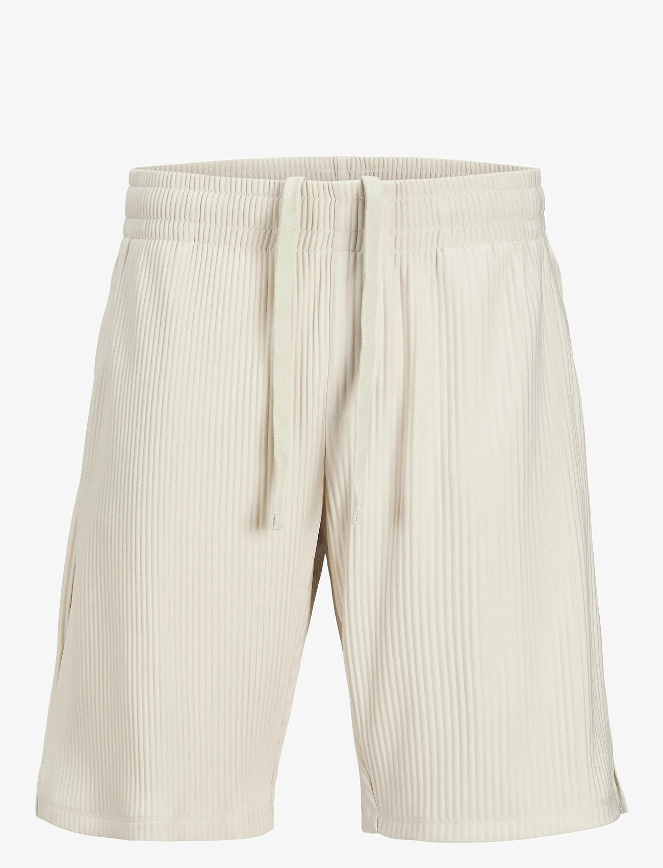 Jack & Jones - JPSTKARL INTERLUDE PLISSE SHORTS MID - sweatshorts - moonbeam - 1